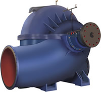 (湘英)XY单级双吸水平中开式离心清水泵